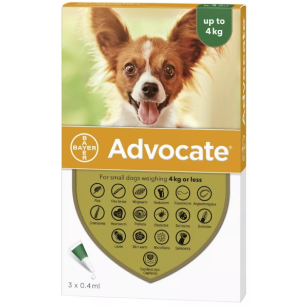 애드보킷 (Advocate Dogs) 4kg 이하